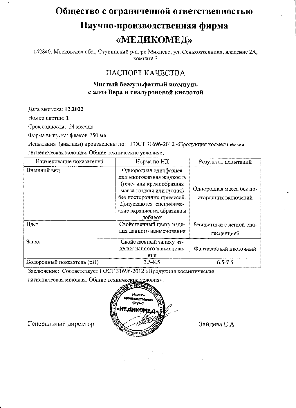 Паспорт №122022